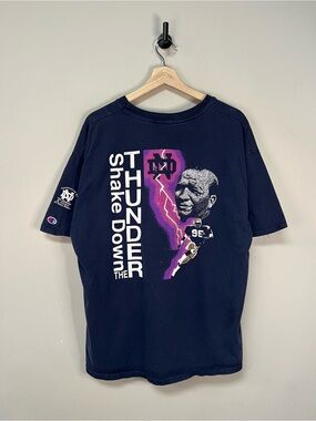 Vtg Notre Dame Football Tee